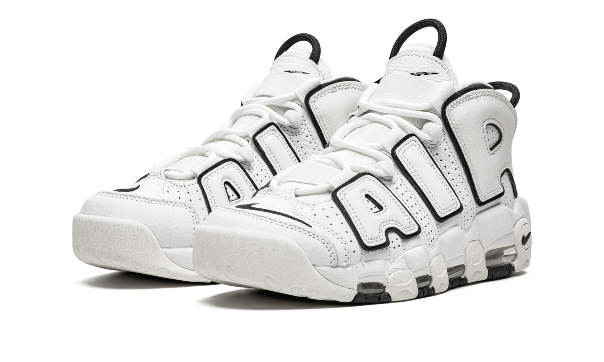 Air More Uptempo White Black